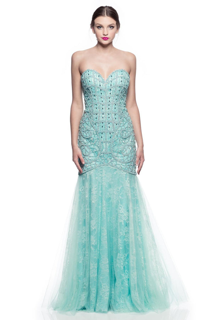 Prom & Evening Lace Beaded Dresses