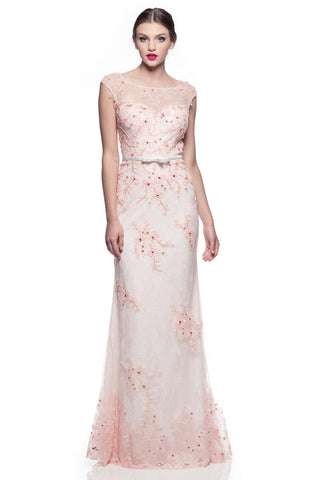Prom & Evenning Lace Jersey Beaded Dresses