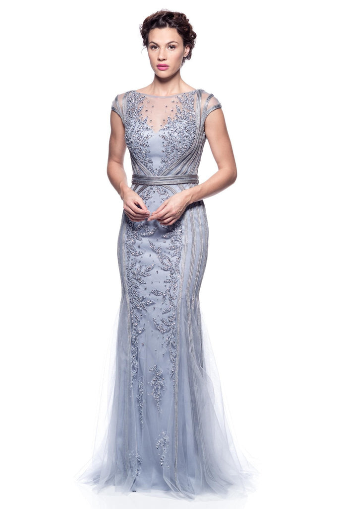 Prom & Evenning Lace Jersey Beaded Dresses