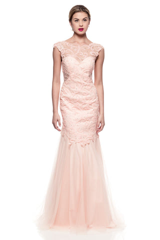 Prom & Evenning Lace Jersey Beaded Dresses