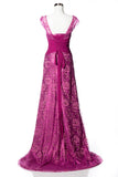 Mother Of The Bride Lace satin chiffon Long Gown Dress.
