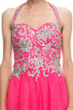 Prom & Evening Lace Beaded Dress