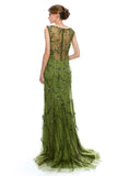 Prom & Evening Lace Beaded Dress