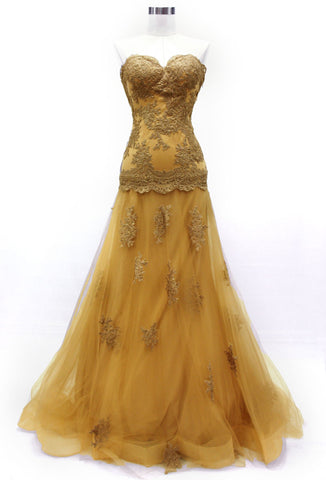 Prom & Evening Lace Beaded Dresses