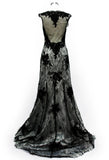 Prom & Evenning Lace Jersey Beaded Dresses