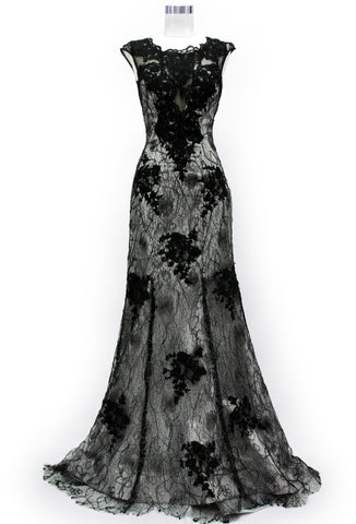 Prom & Evenning Lace Jersey Beaded Dresses