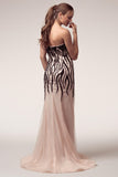 Prom & Evenning Lace Jersey Beaded Dresses