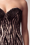 Prom & Evenning Lace Jersey Beaded Dresses