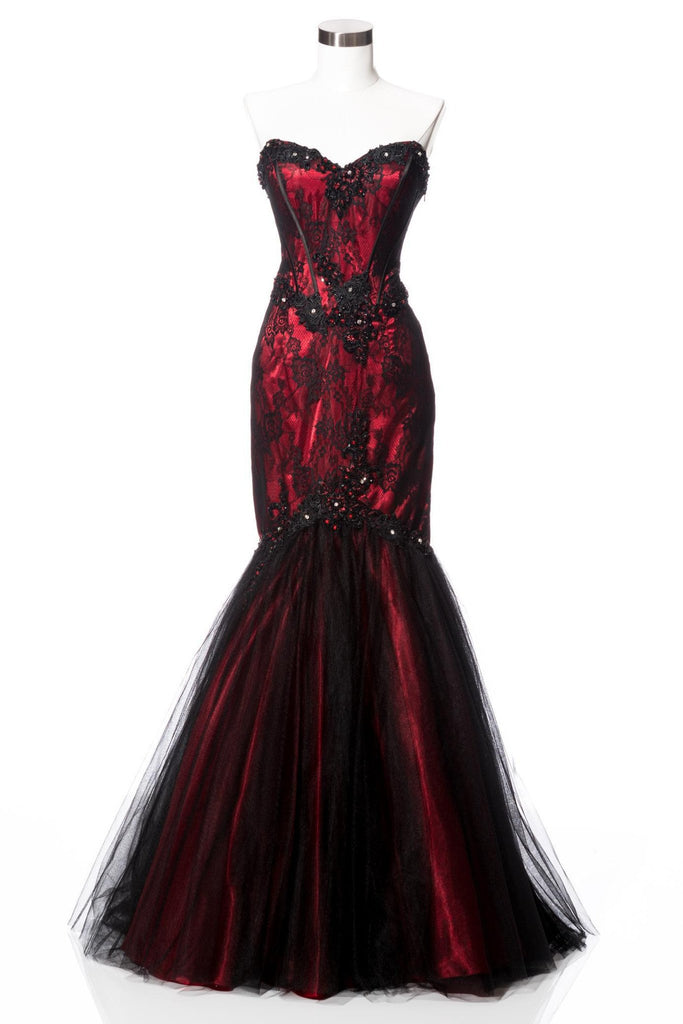 Prom & Evenning Lace Jersey Beaded Dresses