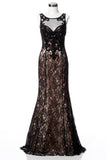 Prom & Evenning Lace Jersey Beaded Dresses
