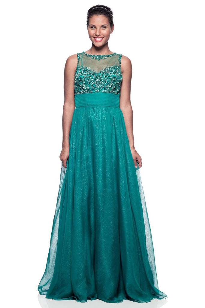 Prom & Evenning Lace Jersey Beaded Dresses