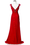 Prom & Evenning Lace Jersey Beaded Dresses