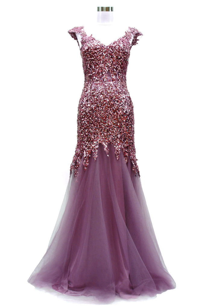 Prom & Evenning Lace Beaded Dresses