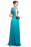 Mother Of The Bride Lace satin chiffon Long Gown Dress.