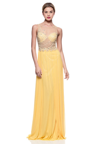 Prom & Evenning Lace Jersey Beaded Dresses