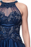 Prom & Evening Lace Beaded Dress