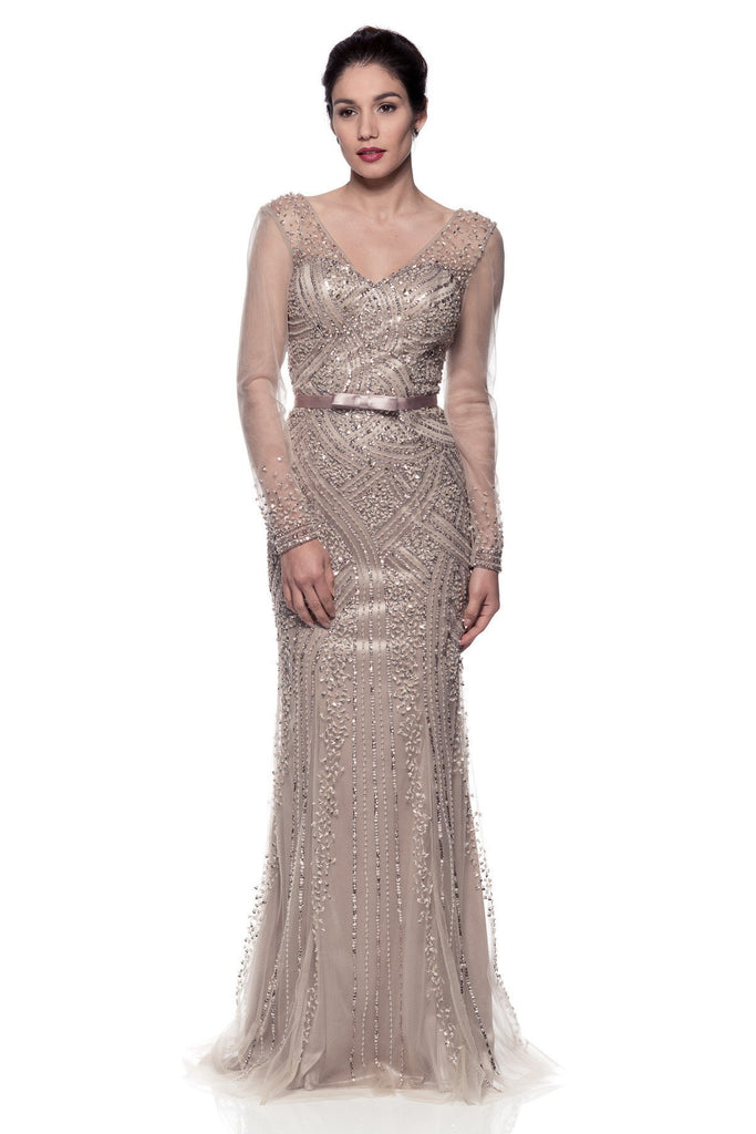 Mother Of The Bride Lace satin chiffon Long Gown Dress.