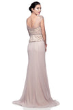 Mother Of The Bride Lace satin chiffon Long Gown Dress.