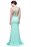 Prom & Evenning Lace Jersey Beaded Dresses