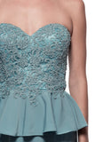 Mother Of The Bride Lace satin chiffon Long Gown Dress.