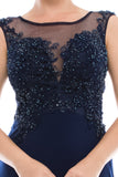 Prom & Evenning Lace Jersey Beaded Dresses
