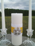 Wedding accessories unity candle set