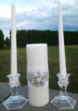 Wedding accessories unity candle set