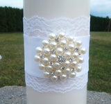 Wedding accessories unity candle set