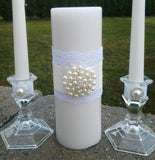 Wedding accessories unity candle set