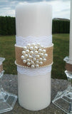 Wedding accessories unity candle set