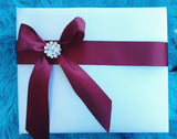 Wedding accessories guest book