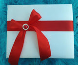 Wedding accessories guest book