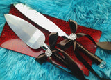 Copy of Wedding accessories cake server knife set