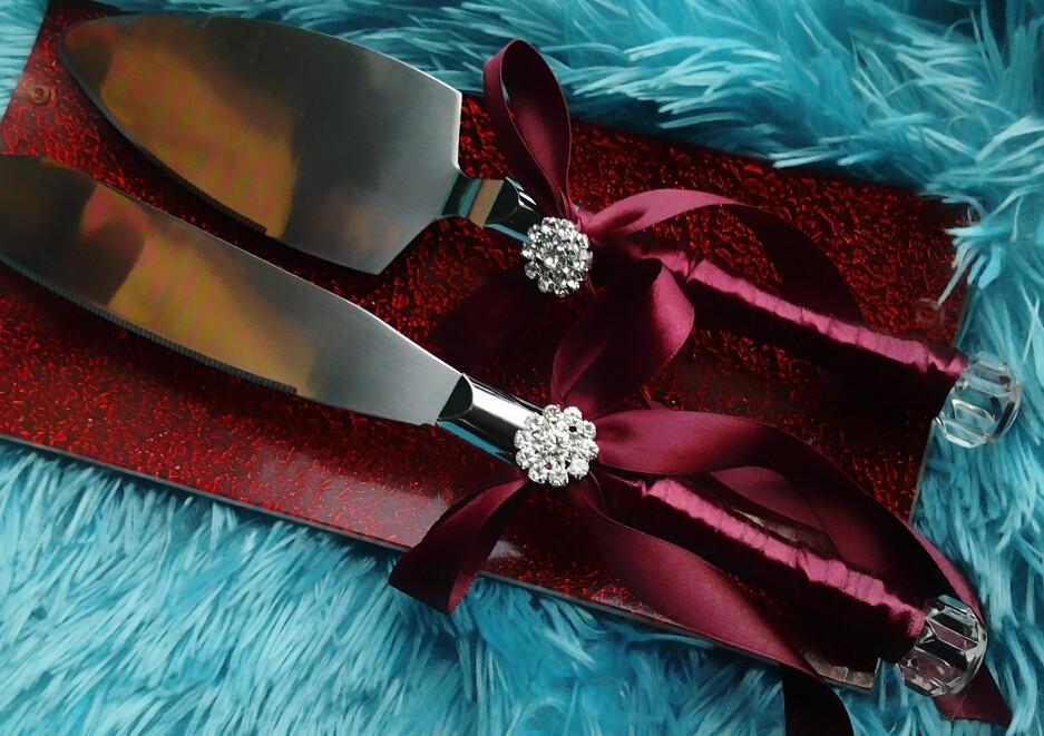 Copy of Wedding accessories cake server knife set