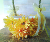 Wedding accessories flower girl basket