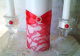 Wedding accessories unity candle set