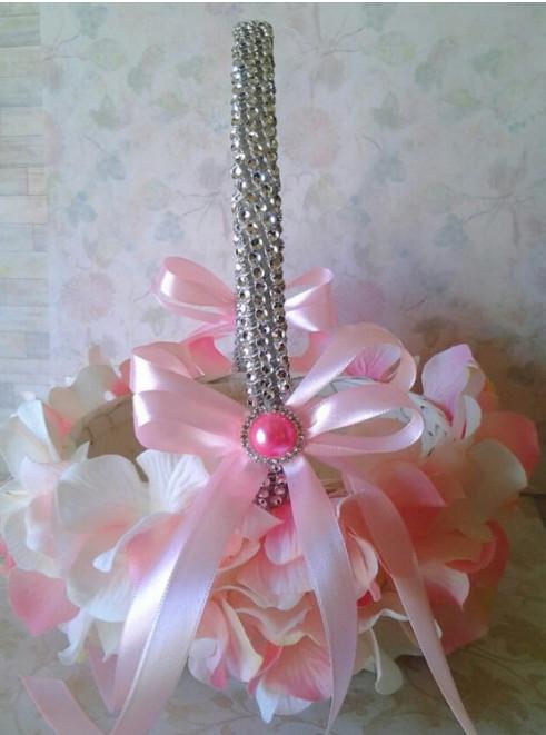 Wedding accessories flower girl basket