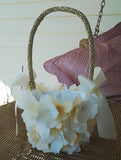 Wedding accessories flower girl basket