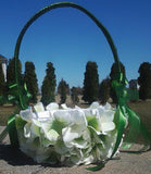Wedding accessories flower girl basket