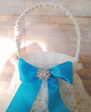 Wedding accessories flower girl basket