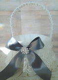 Wedding accessories flower girl basket