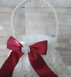 Wedding accessories flower girl basket