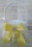 Wedding accessories flower girl basket