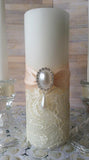Wedding accessories unity candle set
