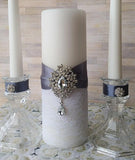 Wedding accessories unity candle set