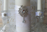 Wedding accessories unity candle set