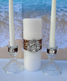 Wedding accessories unity candle set