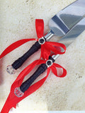 Wedding accessories cake server knife set
