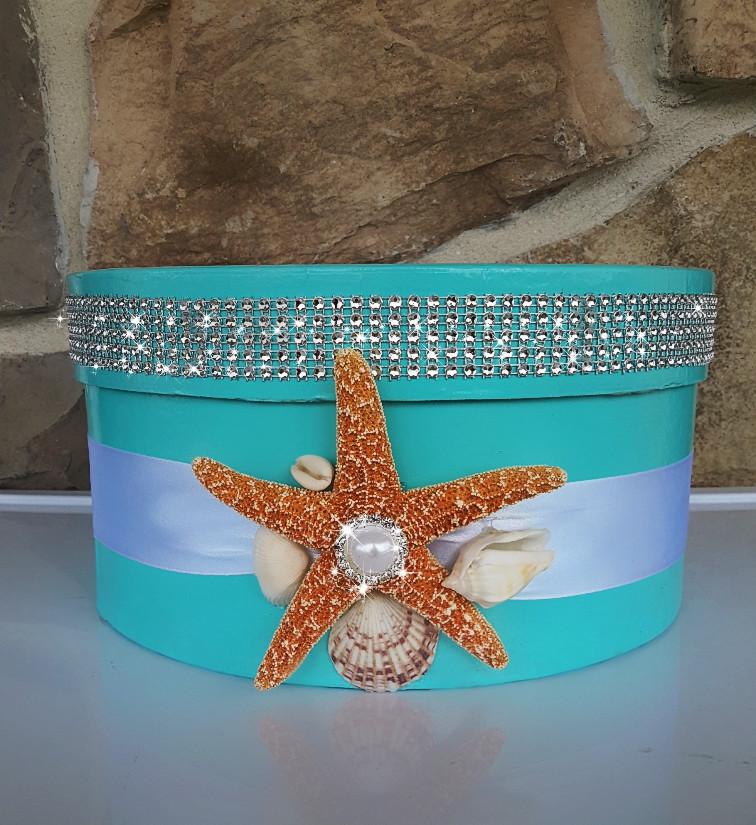 Wedding accessories money card holder sea shell