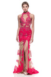Prom & Evening Lace Jersey Beaded Dresses